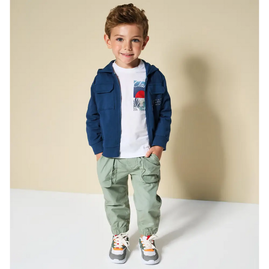 Pantaloni per bambino da 18mesi a 8anni Sarabanda 0B067 - Pantaloni