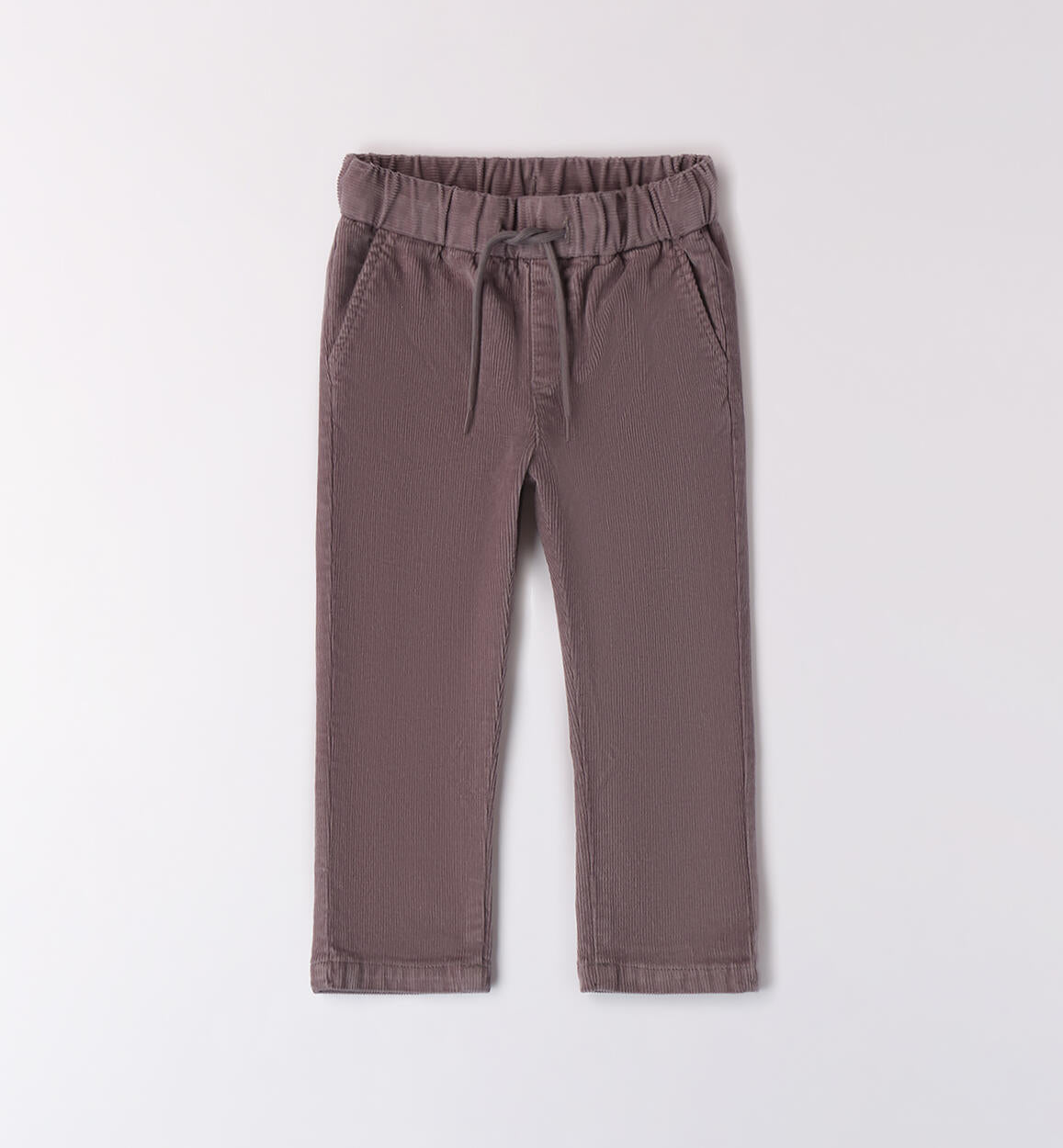 Pantaloni velluto mille righe colore grigio per bambino Da 12mesi a 8anni Sarabanda 0A169