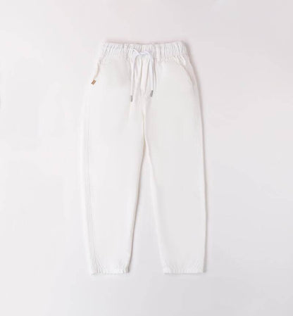 Pantaloni 100% cotone per ragazzo da 8 a 16 anni Sarabanda 08714 J802 - OOPS by BabyBimbo 0-16