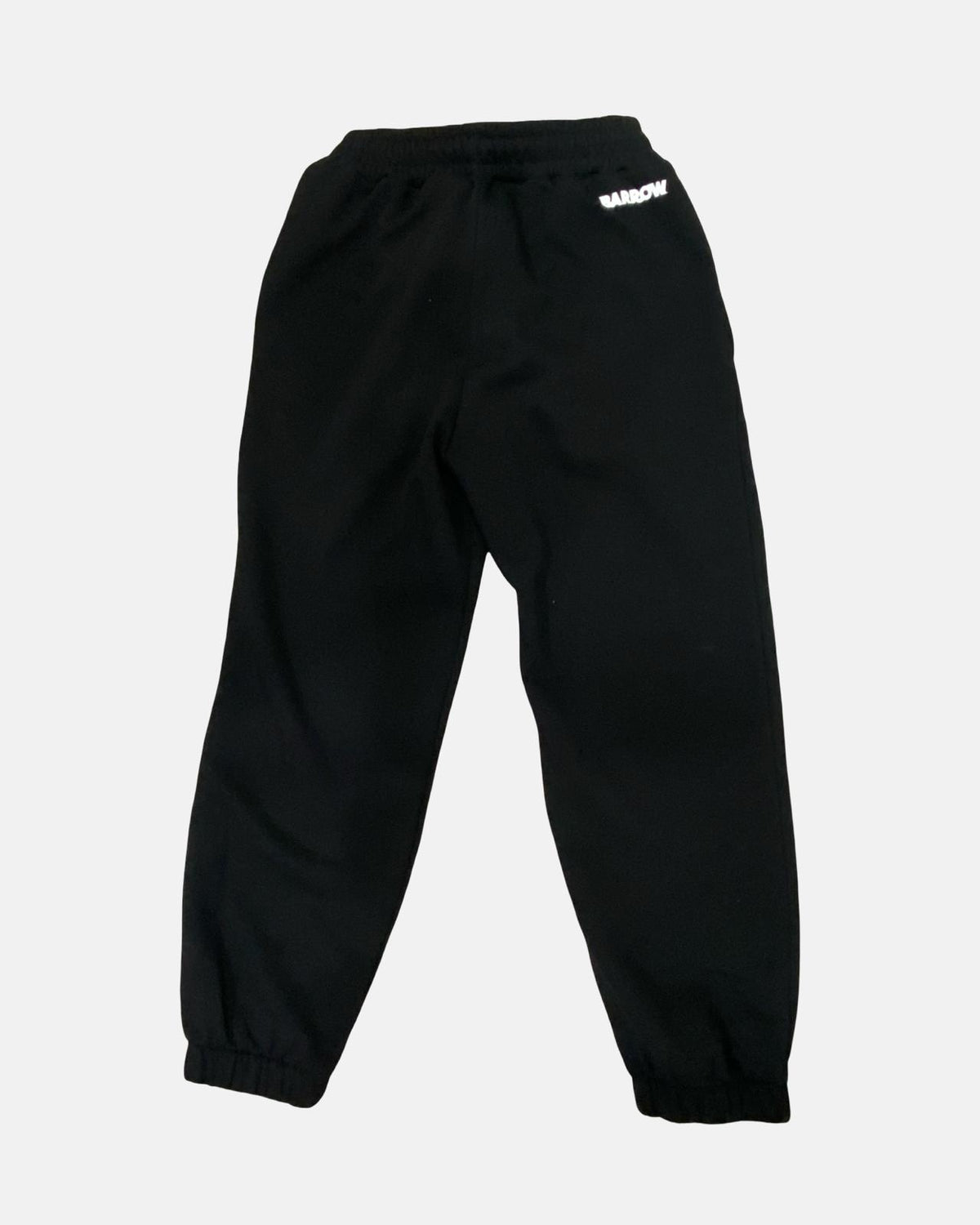 Pantaloni tuta da uomo BARROW neri con vita elasticizzata e polsini per comfort e stile