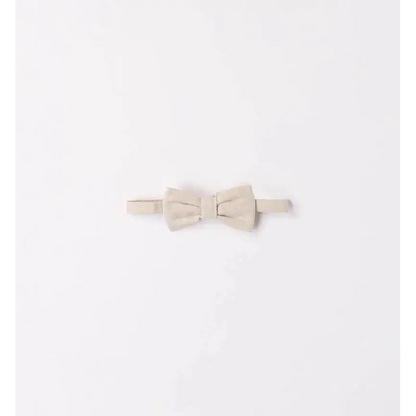 Papillon per bambino sarabanda beige elegante in tessuto con chiusura regolabile