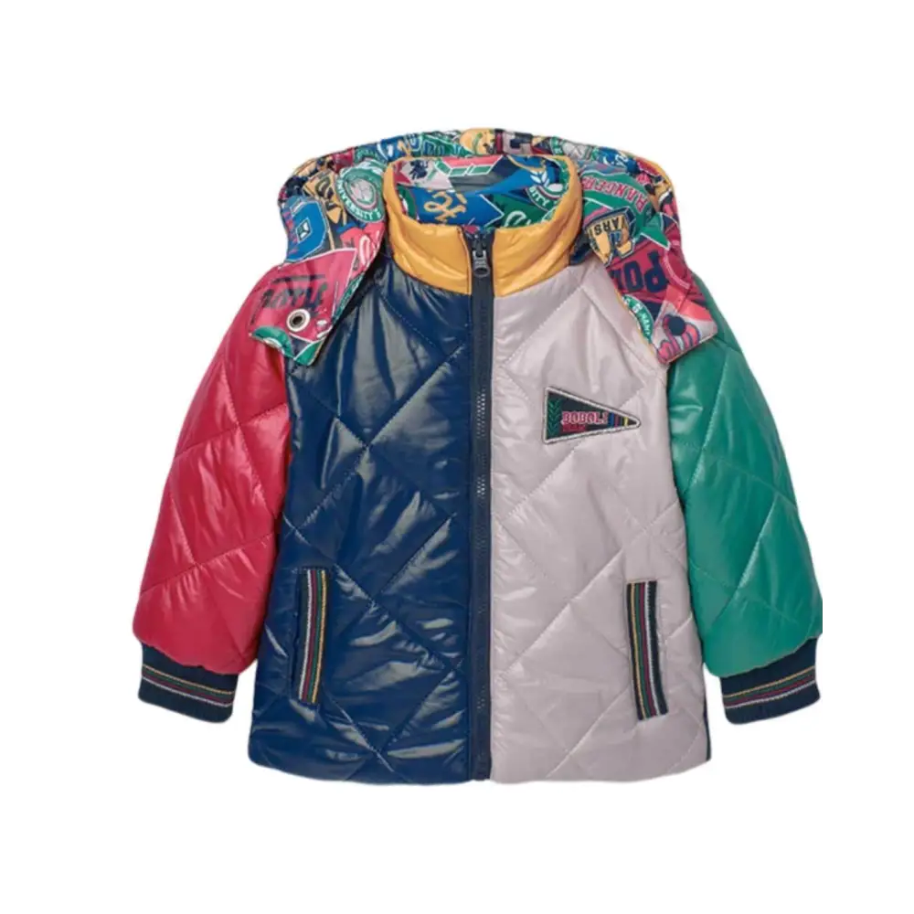 Parka reversibile stampata per Bambino da 12mesi a 8anni Boboli 309169 - OOPS by BabyBimbo 0-16