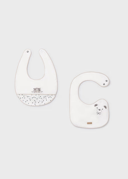 Set 2 Bavaglini Neonato Panno Beige Unisex - Mayoral - OOPS by BabyBimbo 0-16