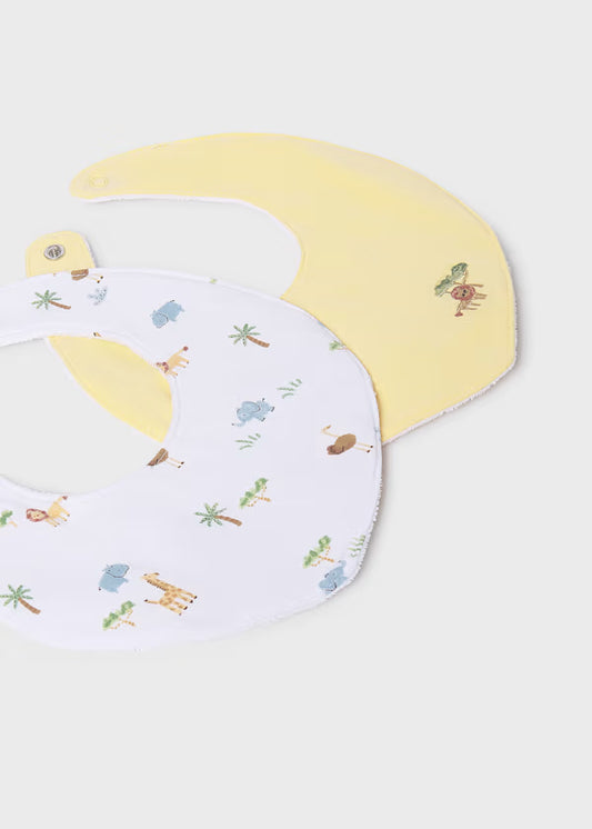 Set 2 Bavaglini Neonato Safari  - Mayoral - OOPS by BabyBimbo 0-16