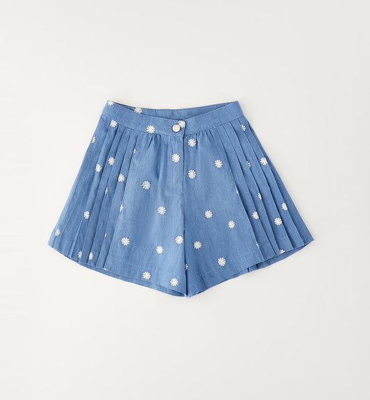 Shorts bambina 100% cotone Sarabanda