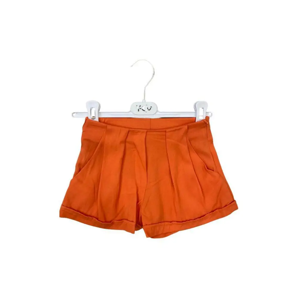 Shorts orange per bambina da 3anni a 7anni Y-Clu YB19526 - OOPS by BabyBimbo 0-16
