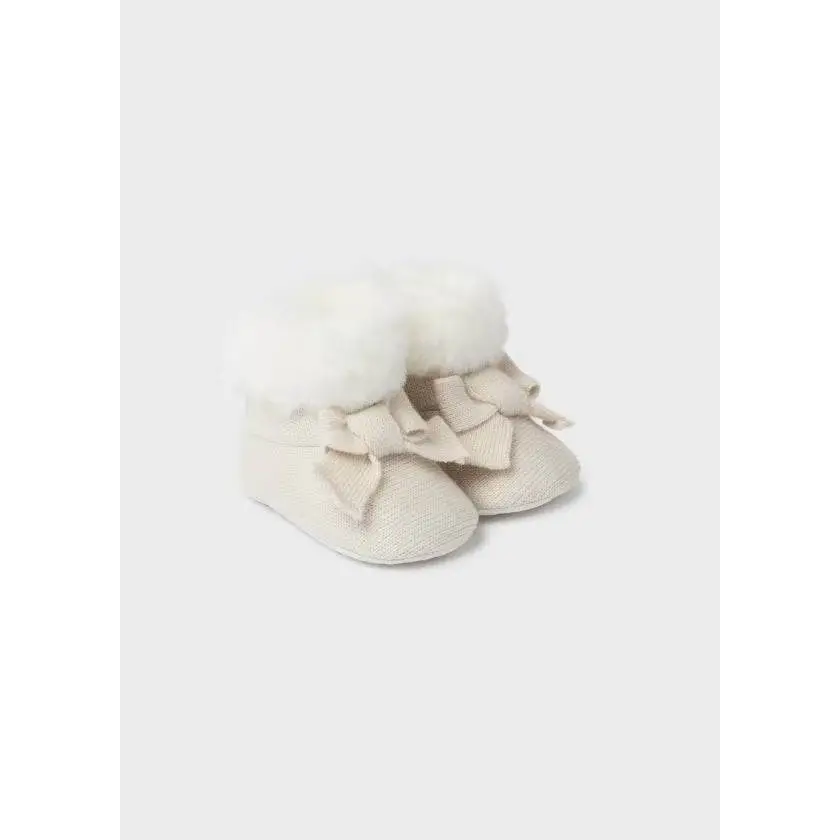 Stivali tricot pellicciotto neonata Mayoral 09686 - OOPS by BabyBimbo 0-16