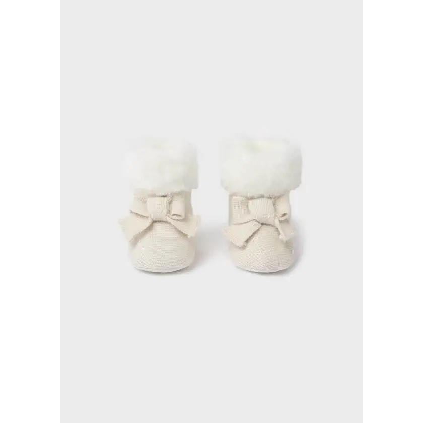 Stivali tricot pellicciotto neonata Mayoral 09686 - OOPS by BabyBimbo 0-16