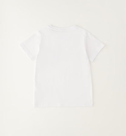 T-Shirt Bambino in Cotone con Taschino - Sarabanda - OOPS by BabyBimbo 0-16