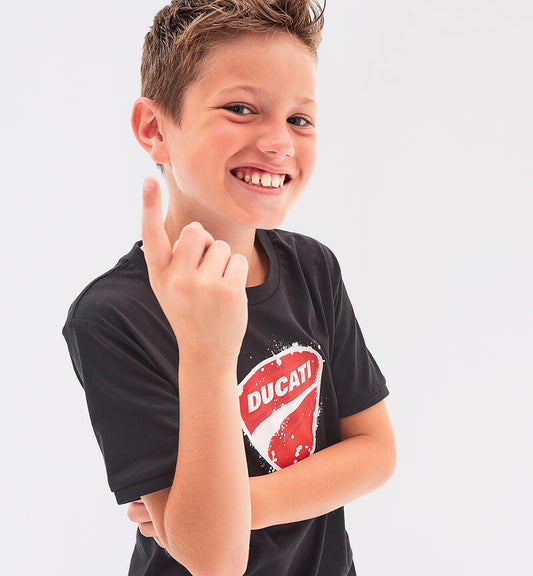 T-shirt con stampa Ducati  per ragazzo da 8 a 16 anni Ducati G8633 J842