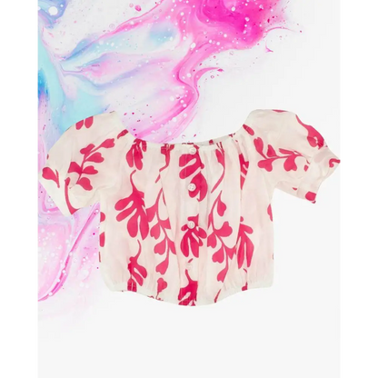 Top Crop per Bambina da 3 a 7anni Y-Clù YB21474 - OOPS by BabyBimbo 0-16