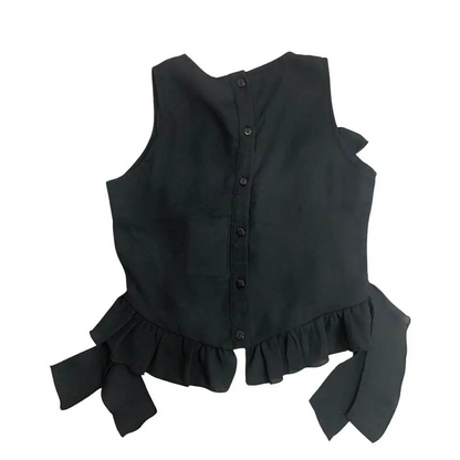 Top elegante con balze per ragazza da 8 a 16 anni Y-Clù Y21229 - OOPS by BabyBimbo 0-16