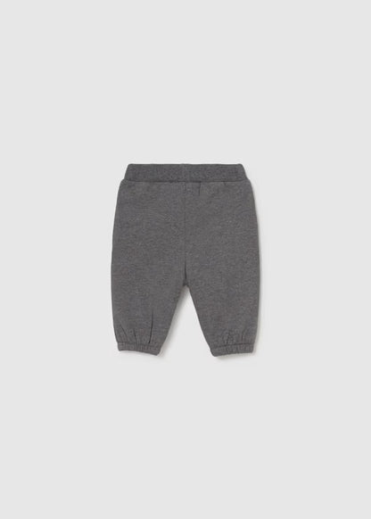 Completo Neonato 3 Pezzi Grigio con Felpa, Maglietta e Pantaloni