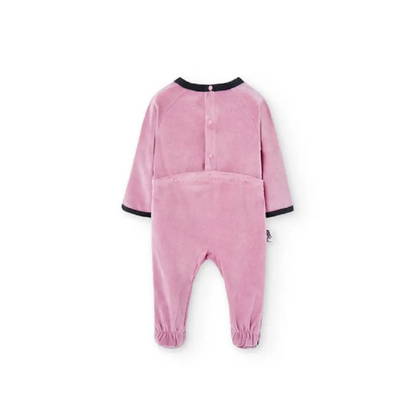 Tutina ciniglia neonata rosa 3-9 mesi Boboli 107086 - OOPS by BabyBimbo 0-16