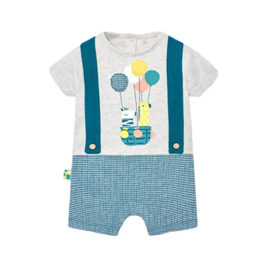 Tutina corta colorato Per Bambino Boboli 138215 - OOPS by BabyBimbo 0-16