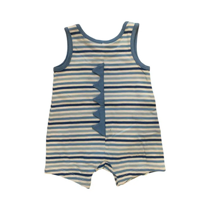 Tutina corta rigata per neonati 6mesi 9mesi Boboli 106197 - OOPS by BabyBimbo 0-16
