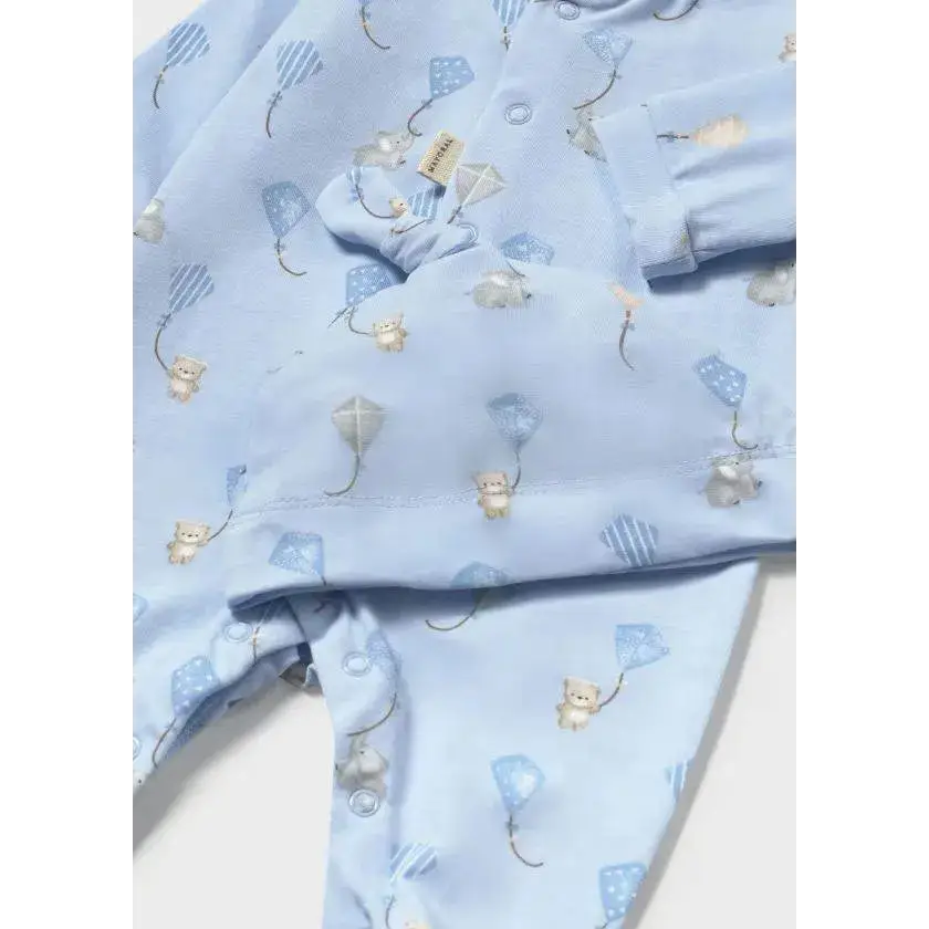 Tutina e Cappellino neonato 0-18mesi Mayoral 1706 cielo - OOPS by BabyBimbo 0-16