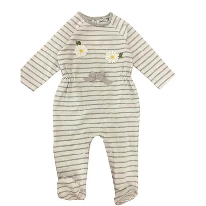 Tutina neonata primavera 4-6mesi per bambina bia/grigio MAYORAL 1612 - OOPS by BabyBimbo 0-16