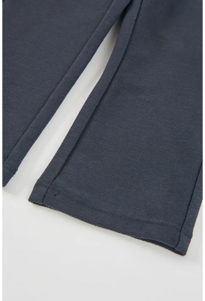 Pantalone grigio da bambina con tasche - Boboli