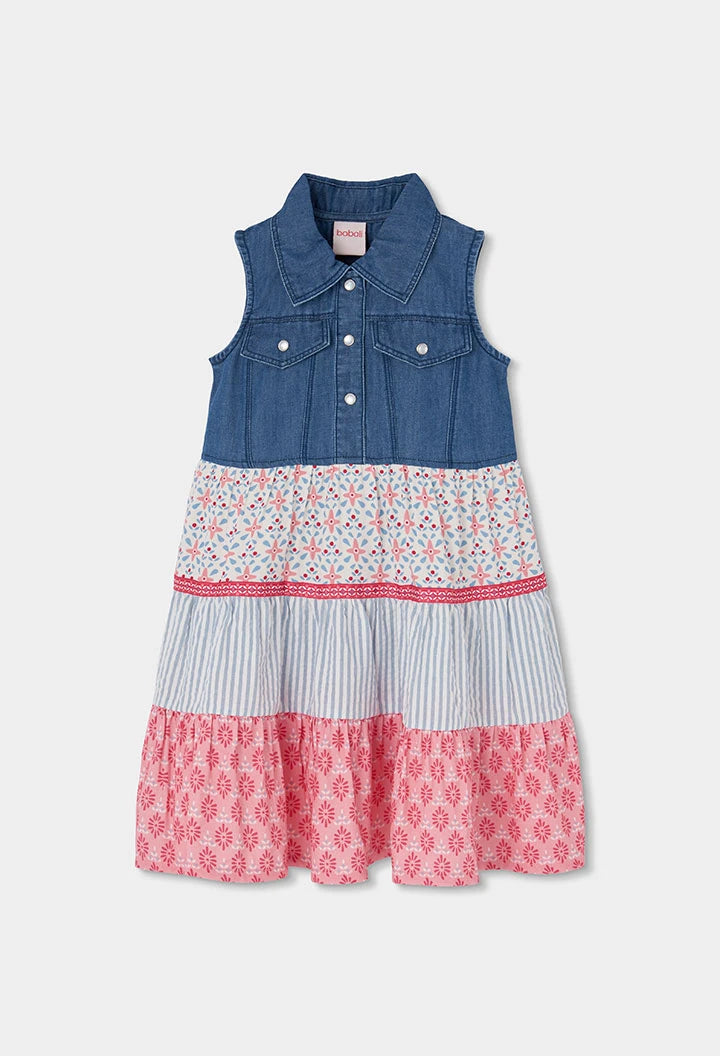 Vestito di denim - BOBOLI - OOPS by BabyBimbo 0-16