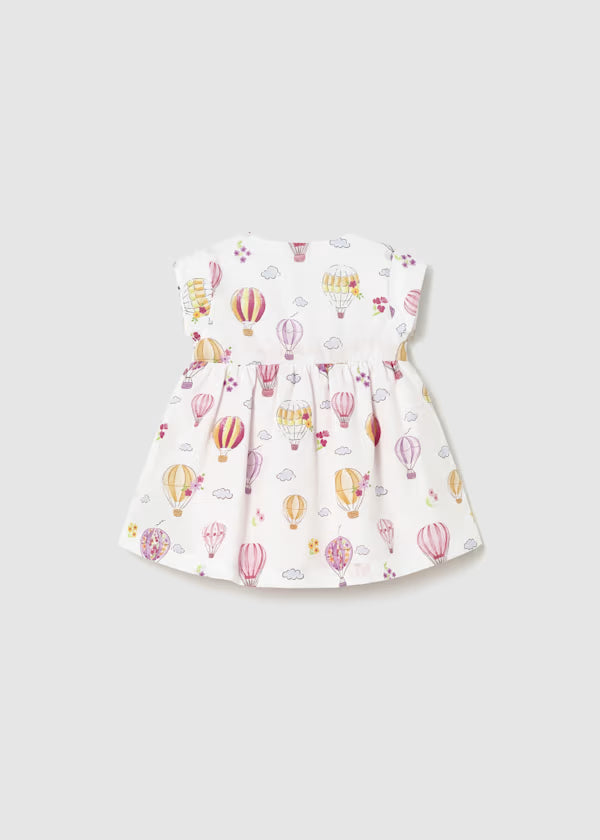 Vestito Reversibile Neonata in Cotone Senza Maniche con Mongolfiere - Mayoral - OOPS by BabyBimbo 0-16