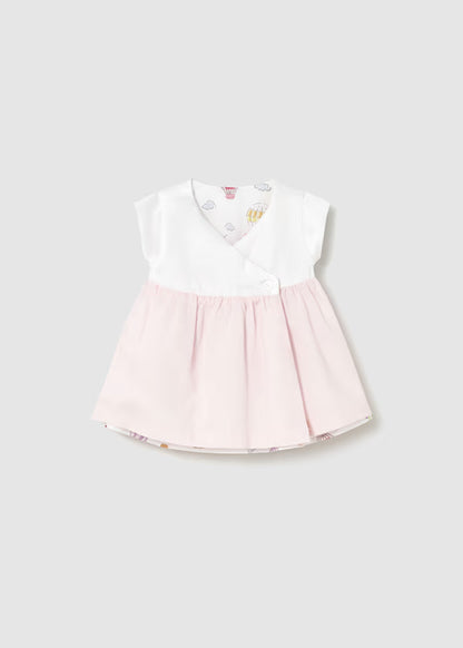 Vestito Reversibile Neonata in Cotone Senza Maniche con Mongolfiere - Mayoral - OOPS by BabyBimbo 0-16