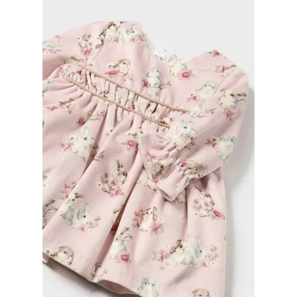 Vestito stampato rosa neonata 0-18mesi Mayoral 2809 - OOPS by BabyBimbo 0-16
