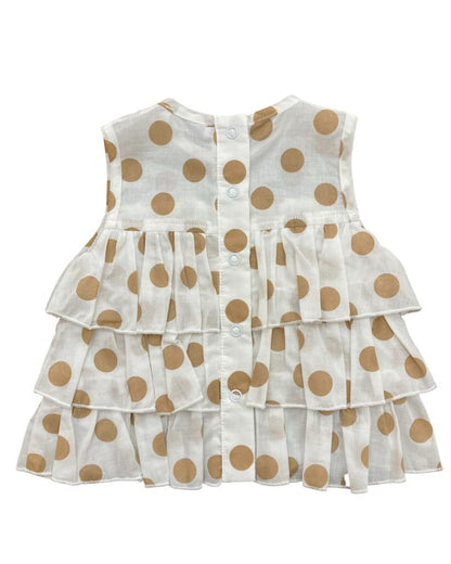 camicia , Camicia per neonata Pois Y-Clu YN9793 - BabyBimbo 0-16, abbigliamento bambini