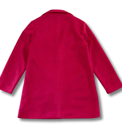 Abbigliamento per bambini , Cappotto fuxia per ragazza  Y-CLU Y18104 - BabyBimbo 0-16, abbigliamento bambini