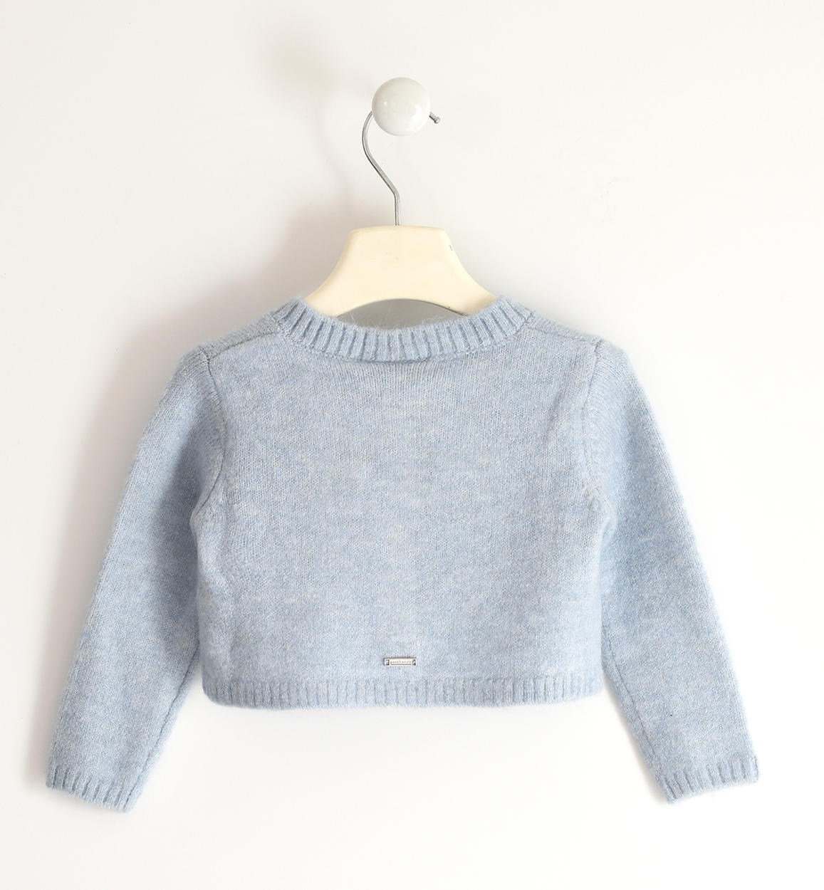 Abbigliamento per bambini , Cardigan bambina in tricot stretch da 12 mesi a 8 anni Sarabanda 05240 - BabyBimbo 0-16, abbigliamento bambini