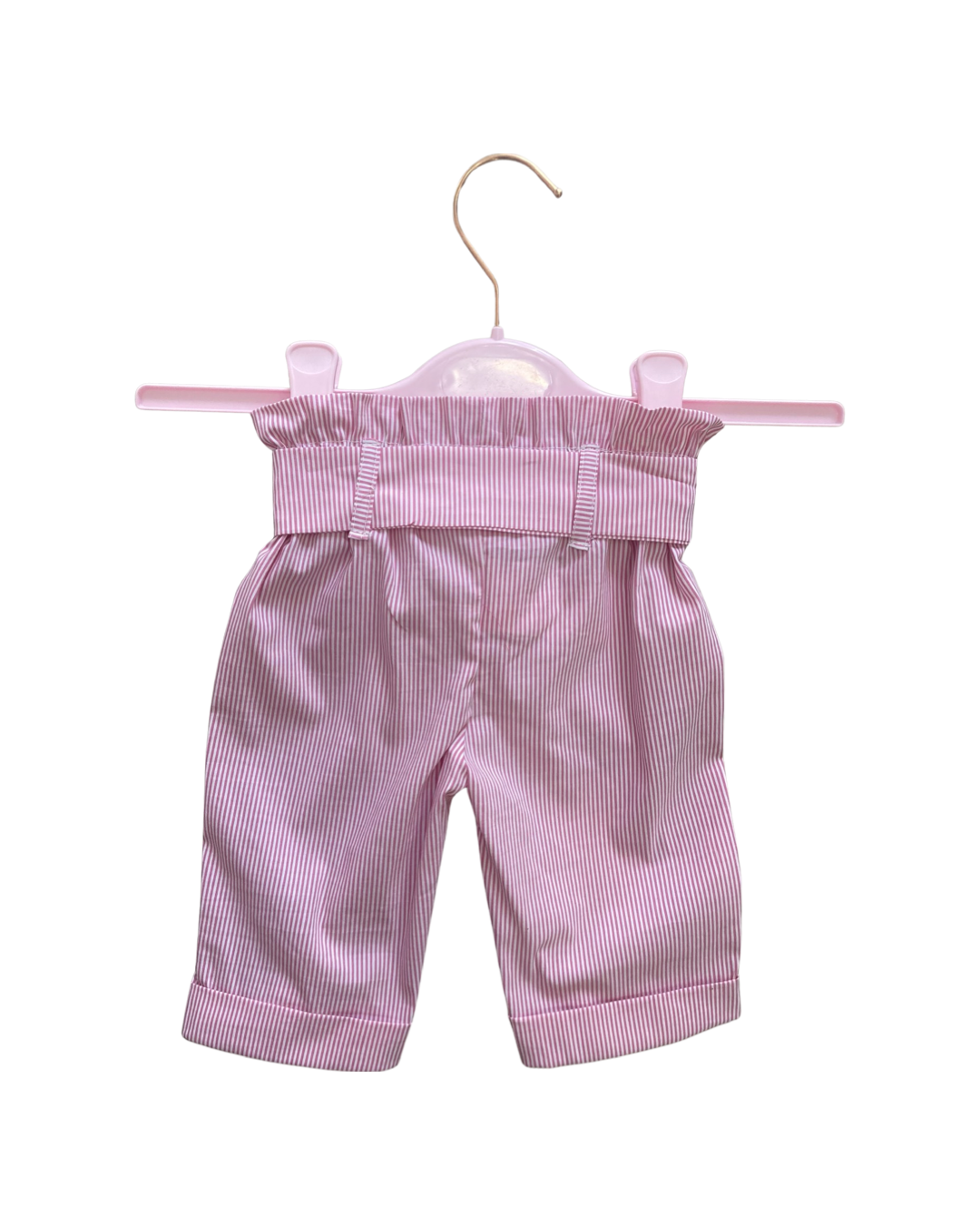 completo , Completo Maglietta+Pantalone a palazzo con cintura per neonata Paris Hilton PHNKS1945 - BabyBimbo 0-16, abbigliamento bambini