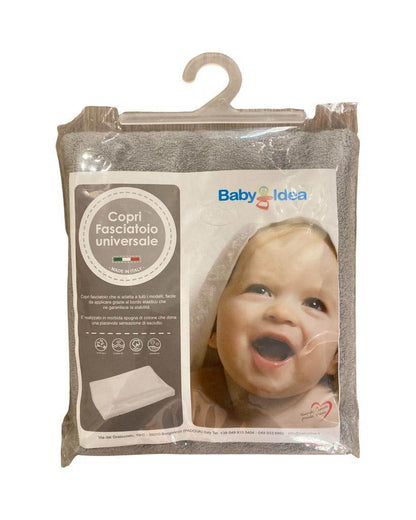 Copri Fasciatoio in Spugna colore Grigio Universale BabyIdea - OOPS by BabyBimbo 0-16