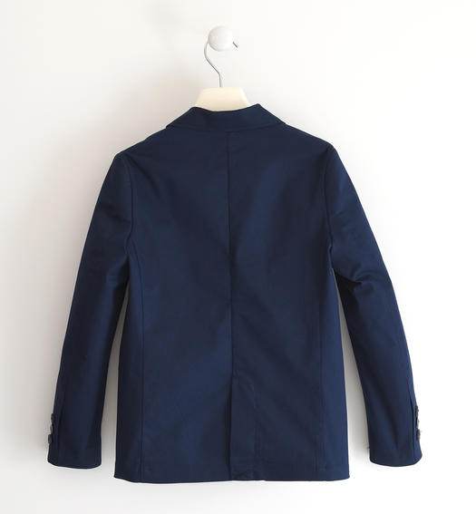 Giacca elegante bambino con spilla colore Navy Sarabanda 04320 - OOPS by BabyBimbo 0-16