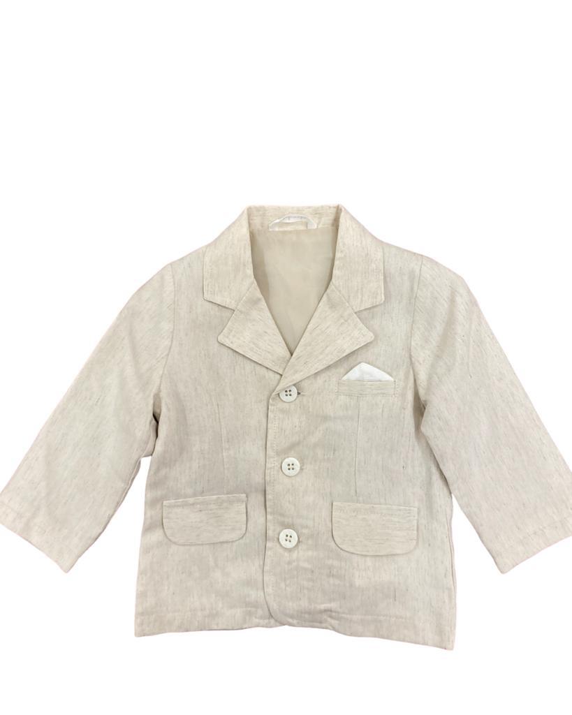giacca , Giacca elegante beige per Bimbo Minibanda 3M658 - BabyBimbo 0-16, abbigliamento bambini