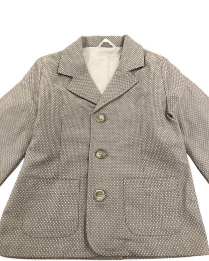 Giacca elegante colore grigio pois per Bimbo Minibanda 3U675 - OOPS by BabyBimbo 0-16