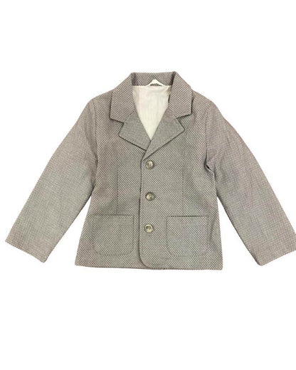 Giacca elegante colore grigio pois per Bimbo Minibanda 3U675 - OOPS by BabyBimbo 0-16