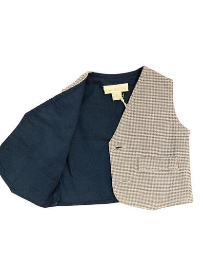 gilet , Gilet quadretti per Bimbo Sarabanda 3G690 - BabyBimbo 0-16, abbigliamento bambini