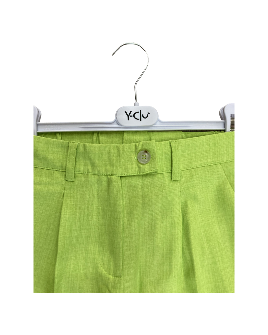 pantalone , Pantalone Lunghe verde elastico in vita  per bambina da 8anni a 16anni Y-Clù Y19147 - BabyBimbo 0-16, abbigliamento bambini