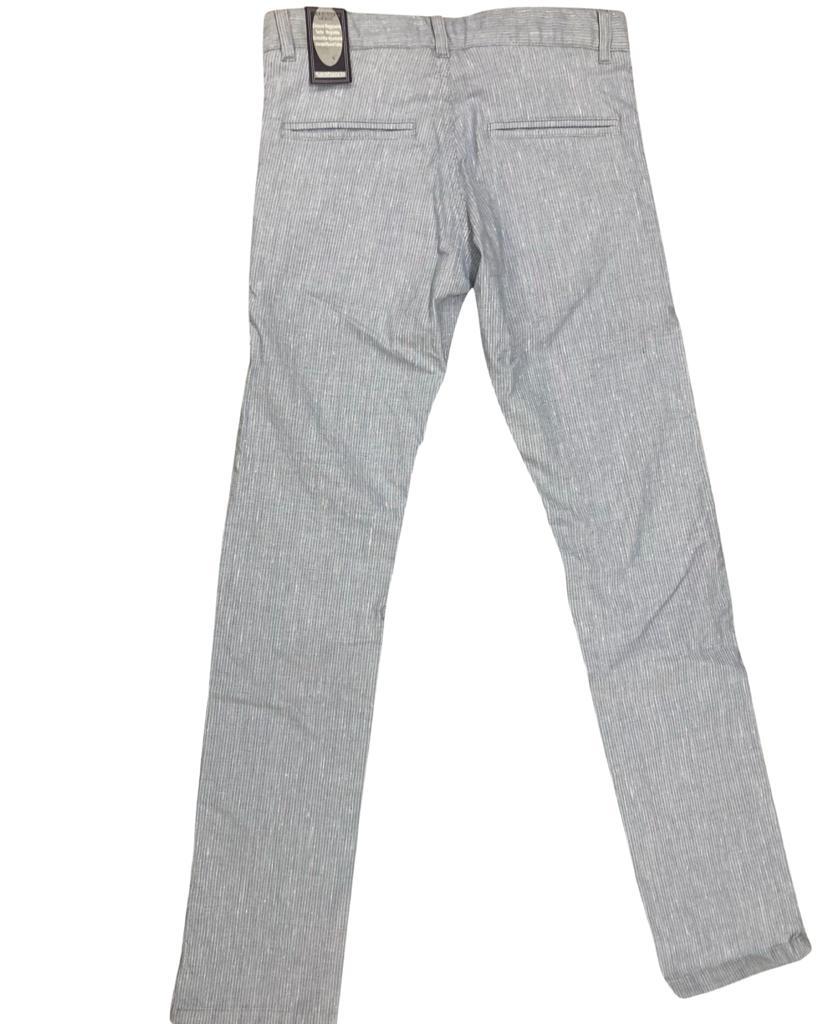 pantalone , Pantalone celeste modello Slimfit regolabile in vita per Ragazzo 8-16anni SARABANDA 0U331 - BabyBimbo 0-16, abbigliamento bambini