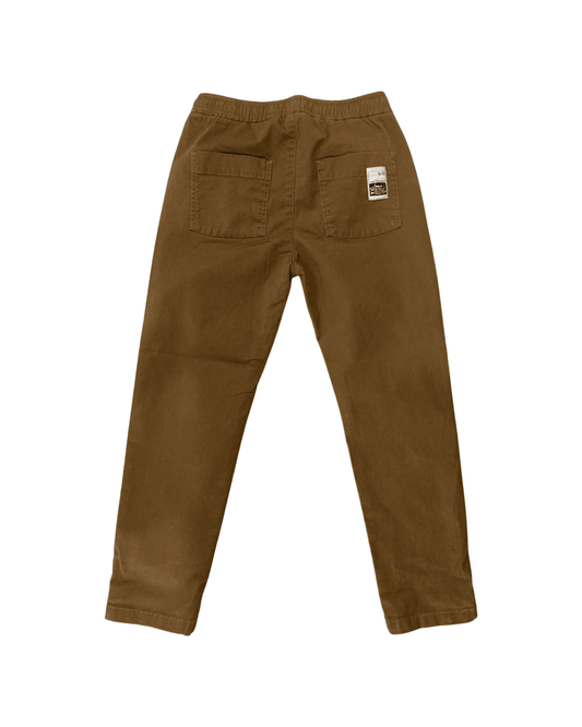 Pantalone colore Bruciato con elastico in vita per Ragazzo da 8anni a 16anni Y-Clu BY9002 - OOPS by BabyBimbo 0-16
