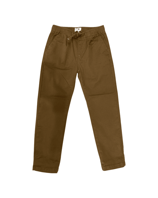 Pantalone colore Bruciato con elastico in vita per Ragazzo da 8anni a 16anni Y-Clu BY9002 - OOPS by BabyBimbo 0-16