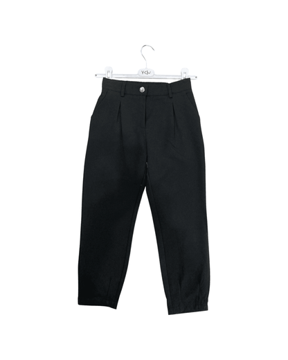 Pantalone colore nero per bambina da 8anni a 16anni Y-Clù Y18093 - OOPS by BabyBimbo 0-16