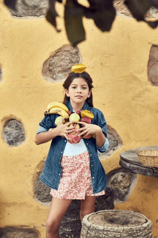 Pantalone corte fantasia per bambina da 8anni a 16anni Y Cl