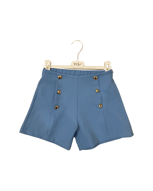 Pantalone corte per bambina da 8anni a 16anni Y-Clù Y19031 - OOPS by BabyBimbo 0-16