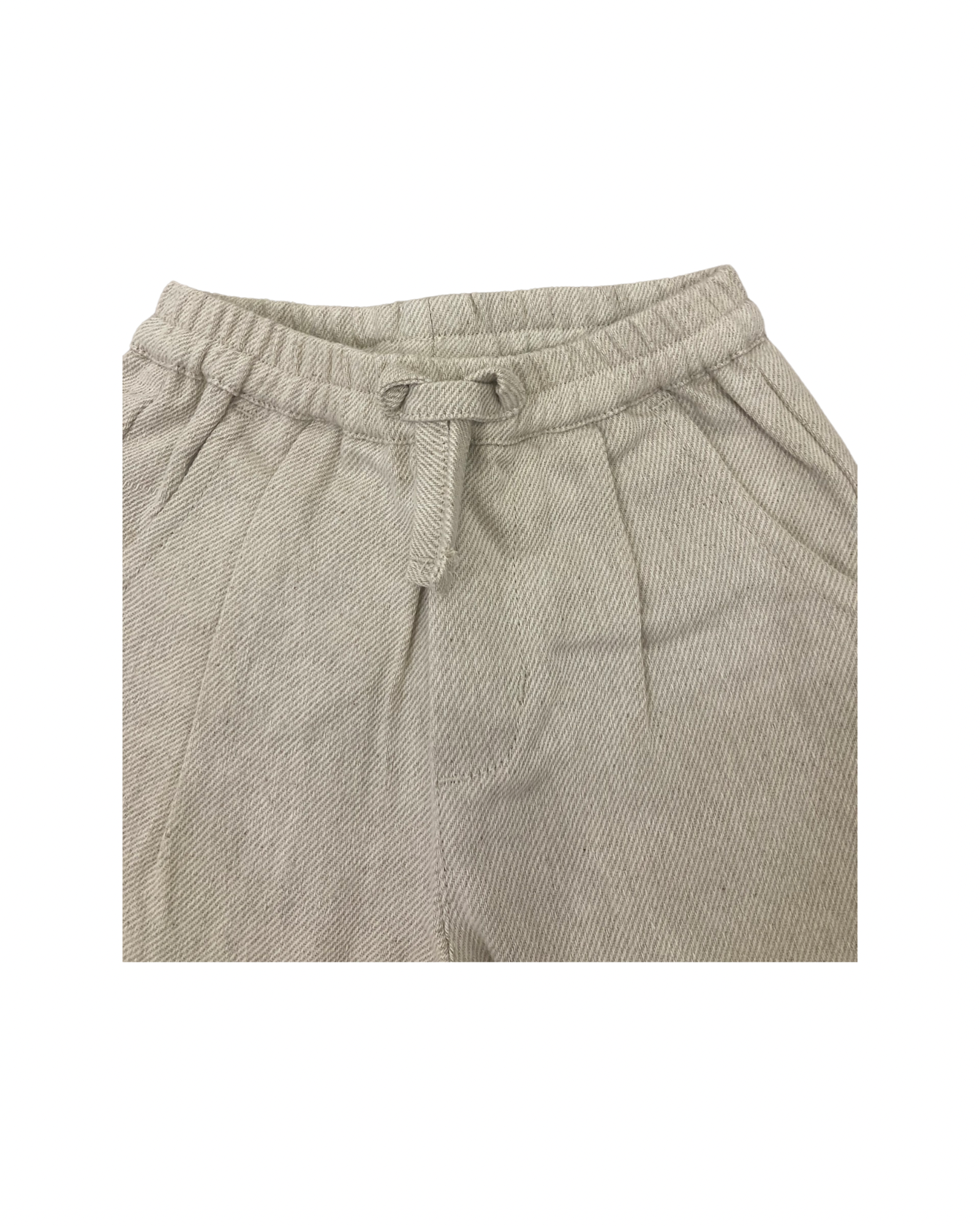 Pantalone , Pantalone  per neonato ecru lino/cotone Y-Clu BYN928 - BabyBimbo 0-16, abbigliamento bambini