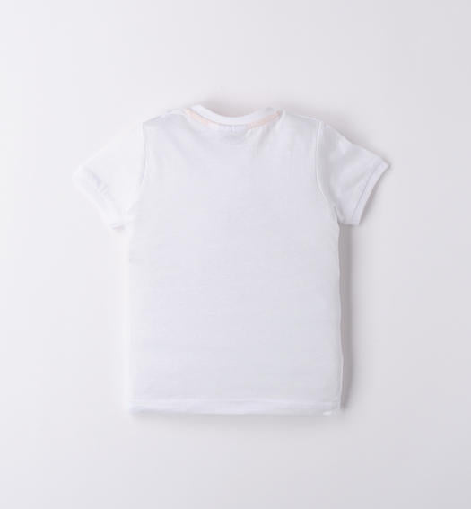 maglietta , T-shirt 100% cotone per bambino da 9 mesi a 8 anni Sarabanda 06521 - BabyBimbo 0-16, abbigliamento bambini