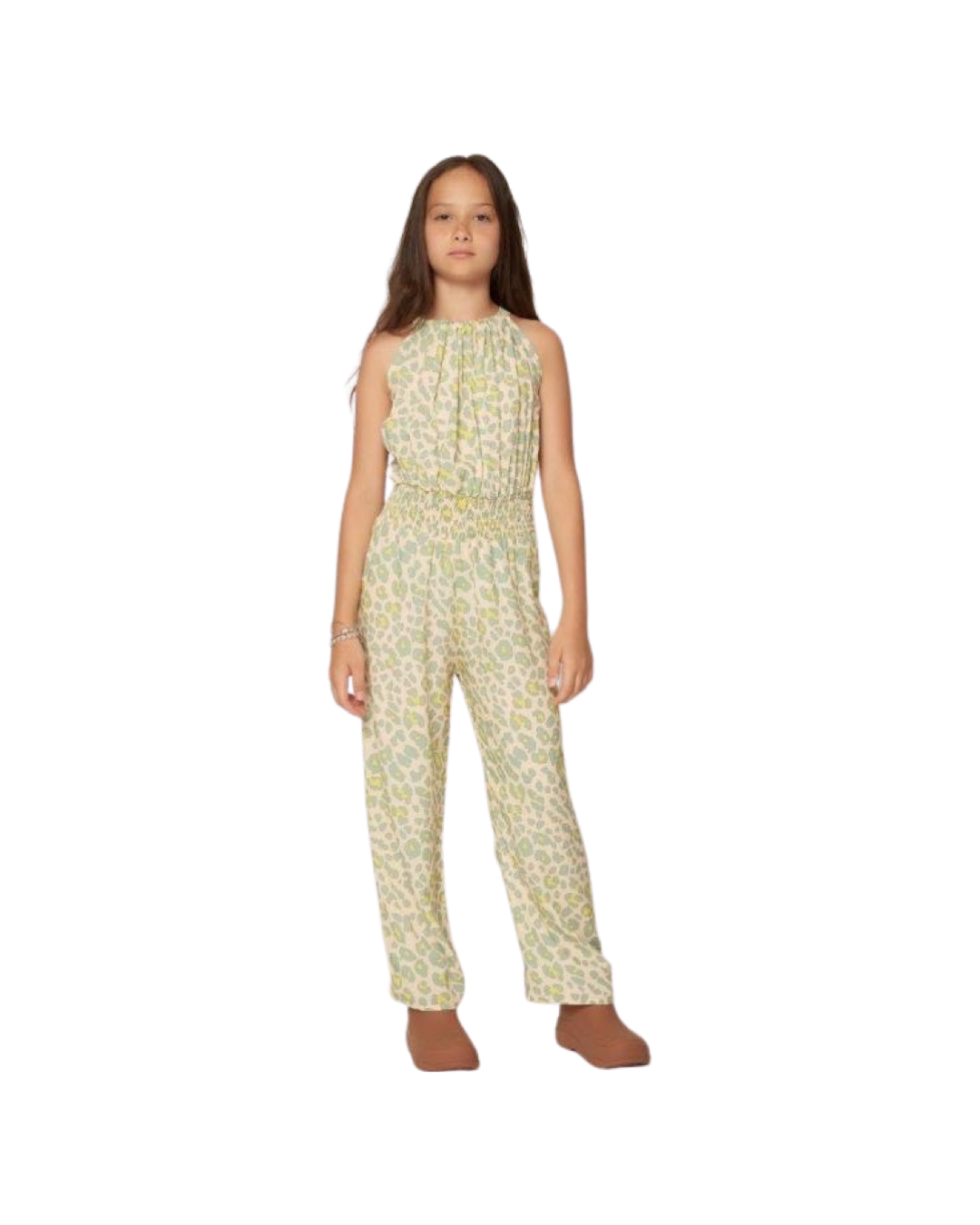pantalone , Tuta maculato con elastico in vita  per bambina da 8anni a 16anni Y-Clù Y19146 - BabyBimbo 0-16, abbigliamento bambini