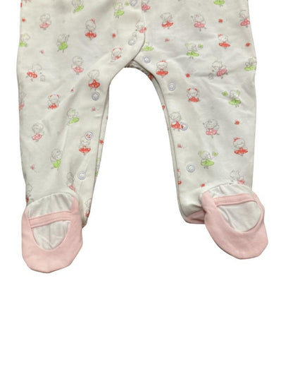 TUTINA , Tutina neonata primavera 4-6mesi per bambina bia/rosa MAYORAL 1750 - BabyBimbo 0-16, abbigliamento bambini