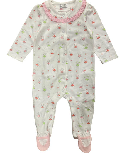 TUTINA , Tutina neonata primavera 4-6mesi per bambina bia/rosa MAYORAL 1750 - BabyBimbo 0-16, abbigliamento bambini